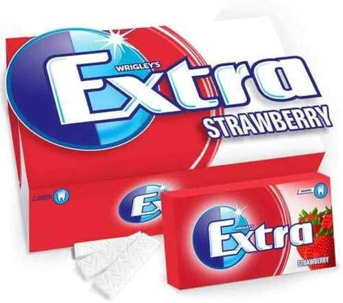 Wringley's Extra Strawberry flavor gum
