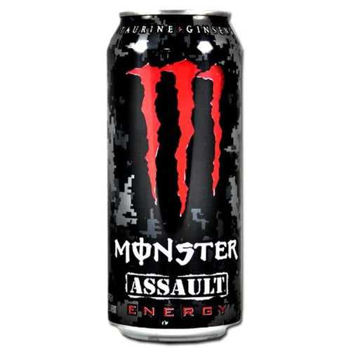 Monster Energy Drink, Assault, 16-Ounce Cans