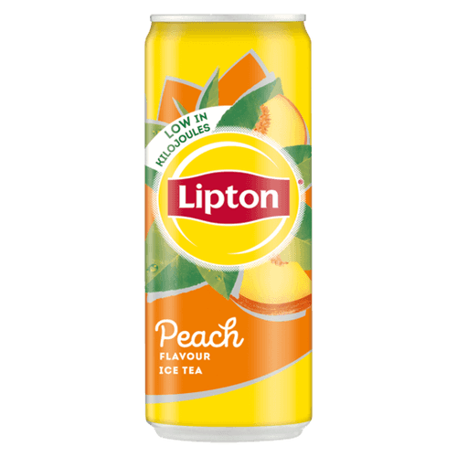 LIPTON PEACH ICE TEA CAN 330ML