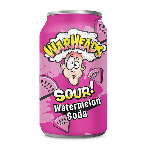 Warheads Sour Soda- Watermelon Soda