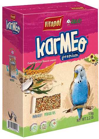 KARMEO Premium Food for Parakeet 2.2lb (zipper bag)