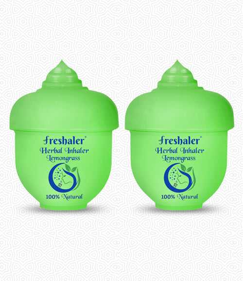 Freshaler Herbal Inhaler Lemongrass - Pack of 2