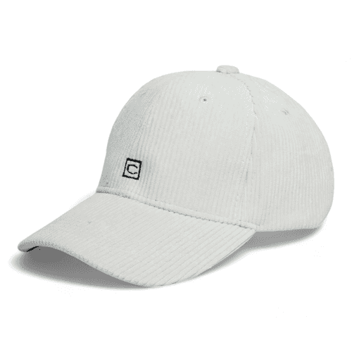 Chokore All Seasons Corduroy Baseball Cap (White)