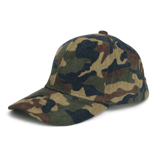 Chokore Camouflage Corduroy Cap (Army Green)