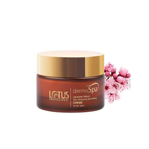 dermoSpa Japanese Sakura Skin Whitening Illuminating Crème with SPF 20