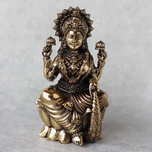 Lakshmi Sitting On Lotus by Satgurus