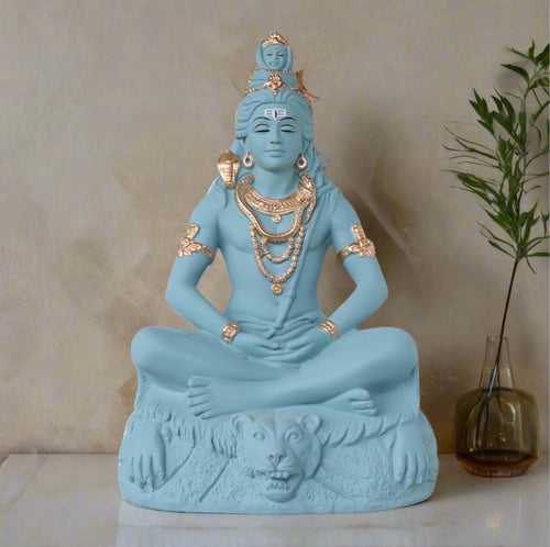 Shiva Idol / Pastle Blue by Satgurus
