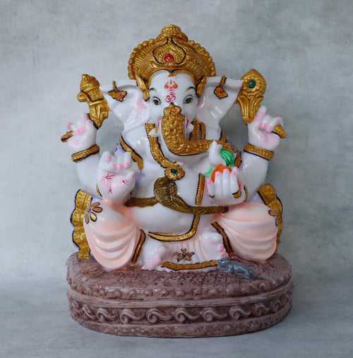 Ganesha With Snake Pastel Series by Satgurus