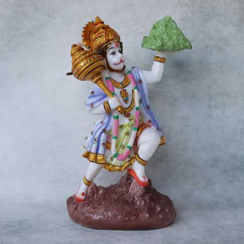 Hanuman With Sanjeevani Pastel Series by Satgurus