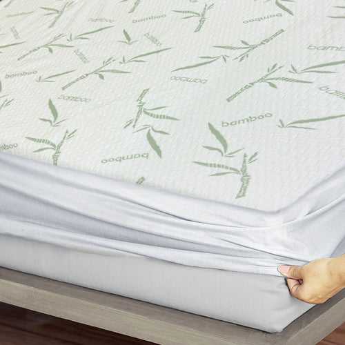 Spur Bamboo Fabric Mattress Protector (72 inch X 78 inch) - Pack of 1