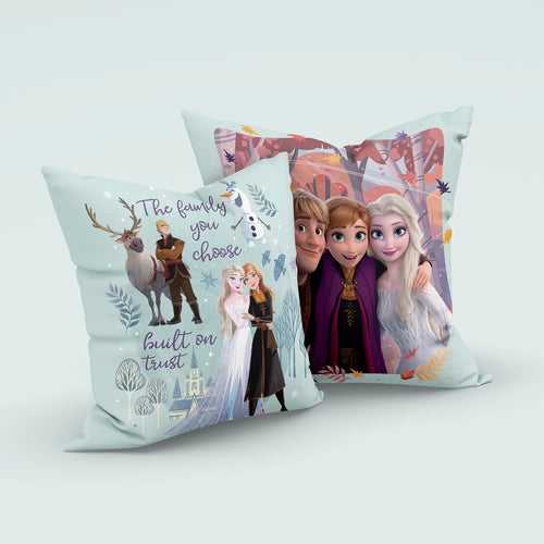 Disney Frozen-II Reversible Cushion (Pack of 1)