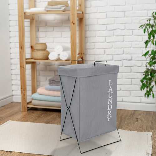 Canvas Foldable Laundry Bag