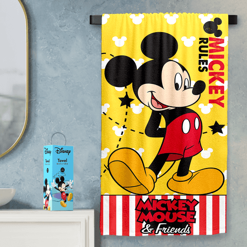 Disney Mickey Mouse Kids Bath Towel