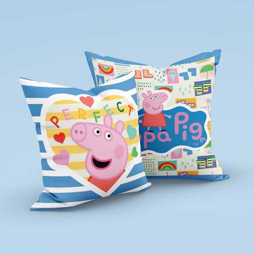 Peppa Pig Perfect Reversible Cushion (Pack of 1)