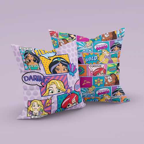 Disney Princess Bold Reversible Cushion (Pack of 1)
