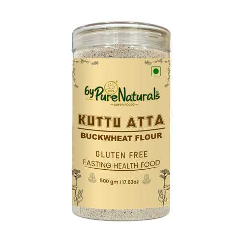 byPurenaturals Kuttu Atta - Buckwheat Flour - GLUTEN FREE READY TO USE ATTA 500gm
