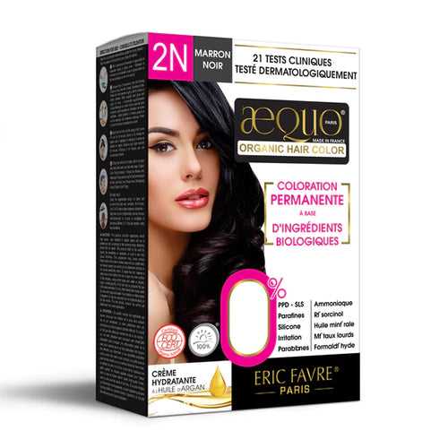 byPureNaturals Organic Cream Hair Colour for Women Marron Noir 2N