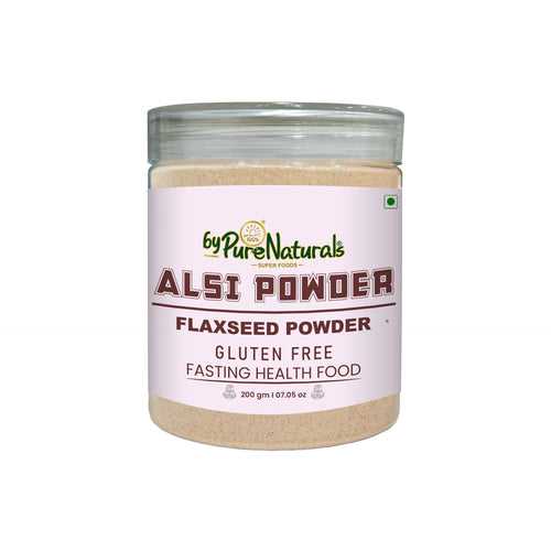 byPurenaturals Alsi Atta - Flaxseed Powder Flour - GLUTEN FREE READY TO USE ATTA 200gm