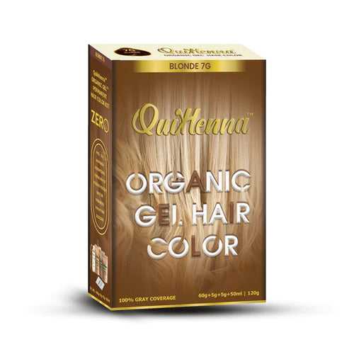 QuikHenna Gel Organic Hair Colour Blonde 7G byPureNaturals