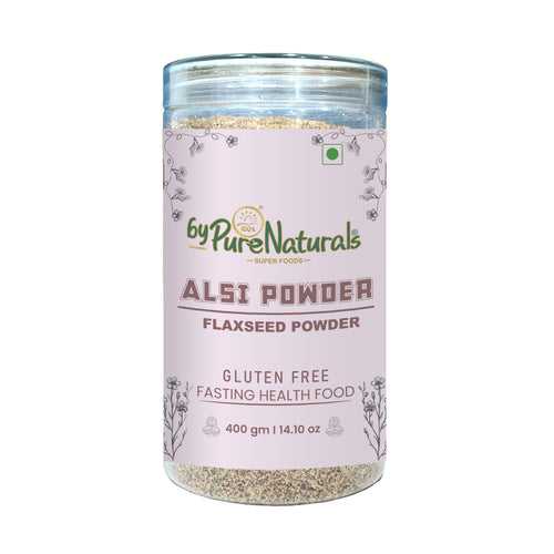 byPurenaturals Alsi Atta - Flaxseed Powder Flour - GLUTEN FREE READY TO USE ATTA 400gm