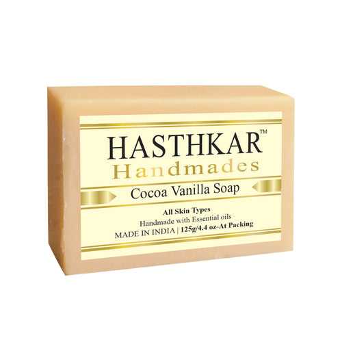 Hasthkar Handmades Glycerine Natural Cocoa vanila Soap 125Gm