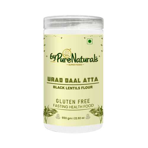 byPurenaturals Urad Daal Atta - Black Lentils Flour- GLUTEN FREE READY TO USE ATTA 650gm