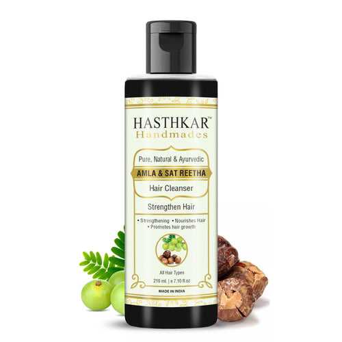 Hasthkar Hamdmades Hair Cleanser Shampoo for Men & Women 210ml