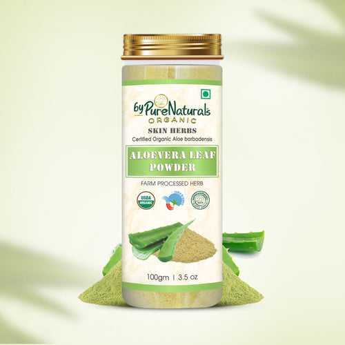 Organic Aloe Vera Leaf Powder byPureNaturals