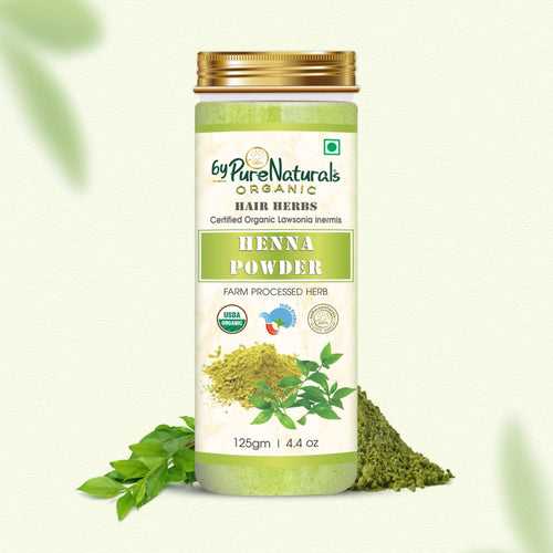 Organic Henna Herb Powder byPureNaturals