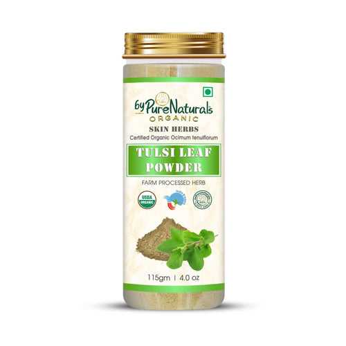 Organic Tulsi Leaf Herb Powder byPureNaturals