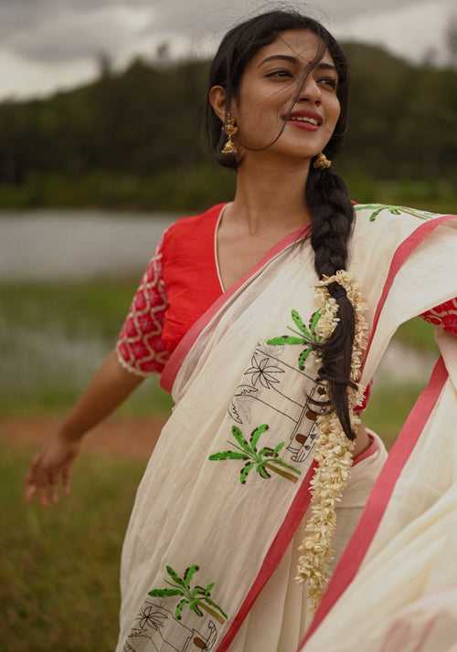 BACKWATER AND KETTUVALAM SAREE