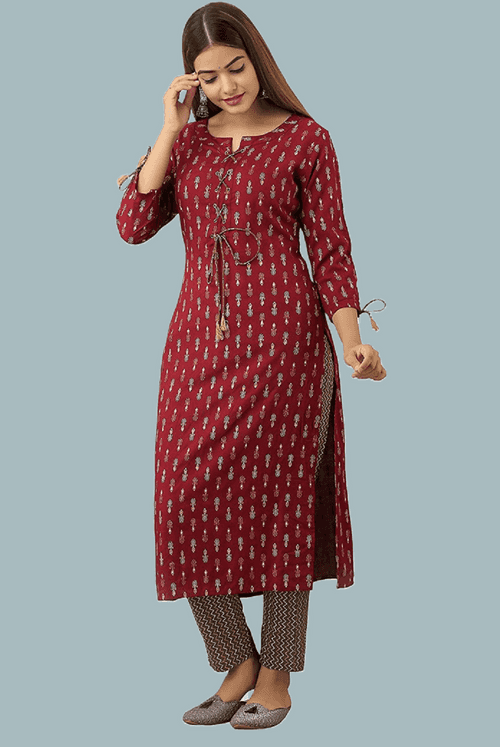 Designer Kurti with dori