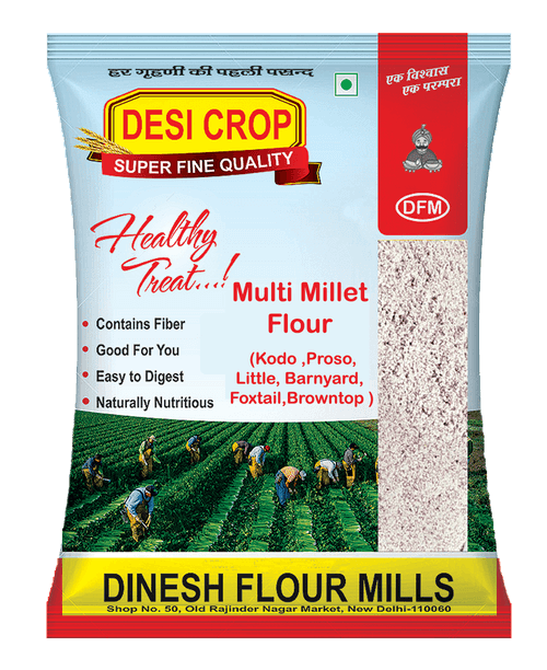 Multi Millets Flour - 1Kg - Millet Flour (6 Millets in one Pack)