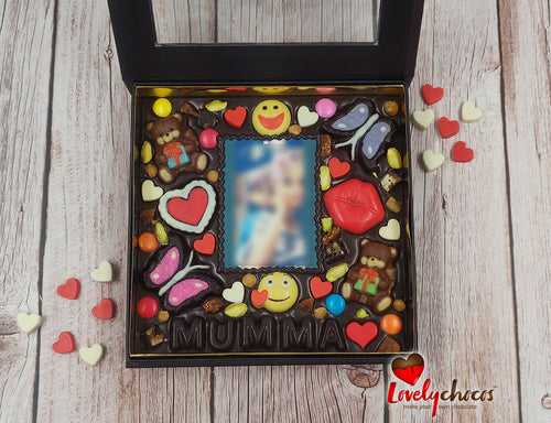 Love theme chocolate customized for a couple.