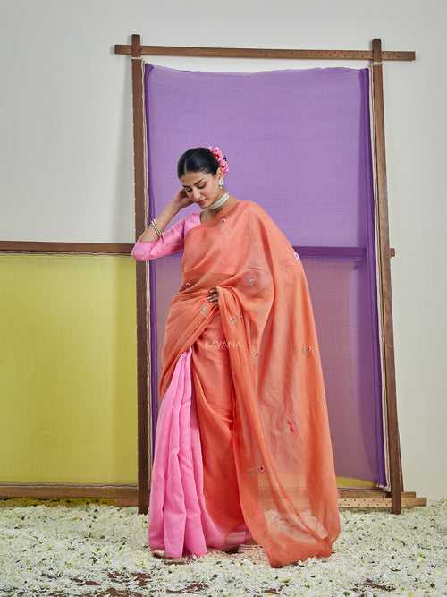 Suman Chanderi Sari