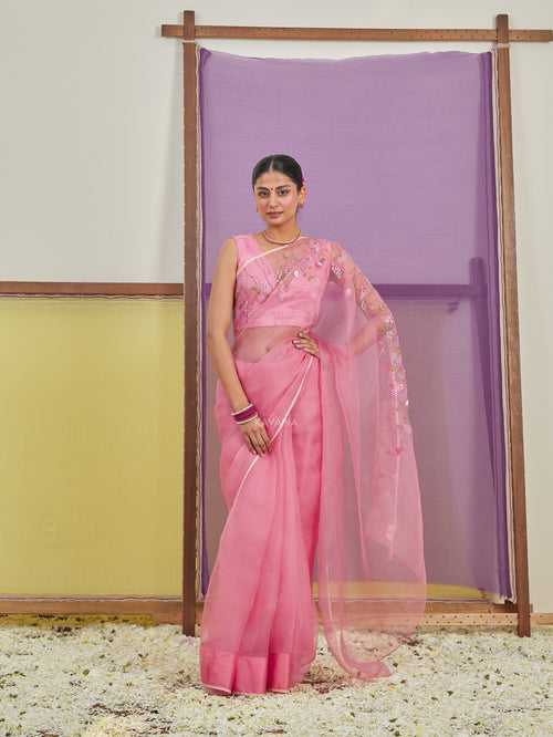 Sitara Silk Organza Sari