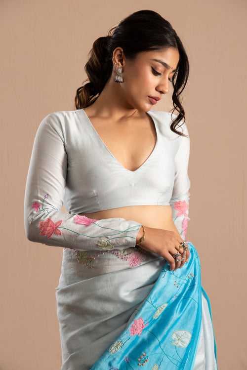 Khushnuma Chanderi Blouse