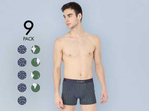 Better Cotton Printed Trunk (Pack of 9)