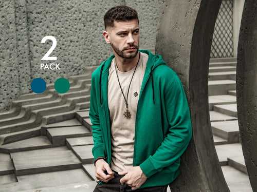 Heatlock Zip Up Hoodies (Pack of 2)