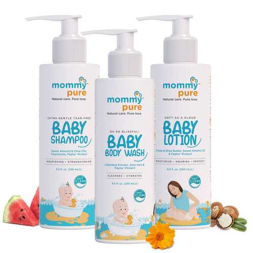 Baby Skin Care Essentials - 250ml each