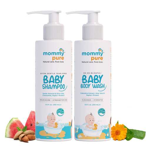 Baby Body Wash + Shampoo Combo -250ml each