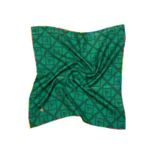 Edgy Solid Ram Silk Pocket Square