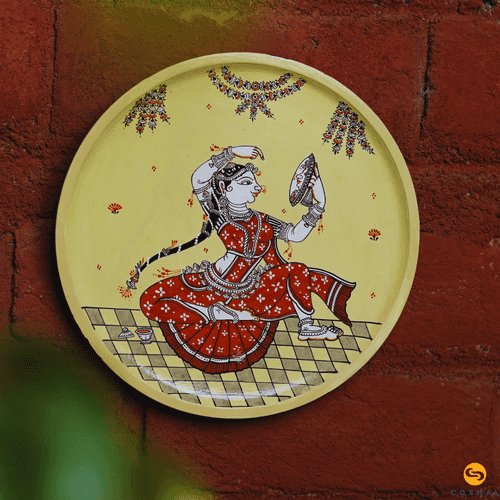 Wall Plate | Pattachitra | Best for wall decor | Coshal | OD51