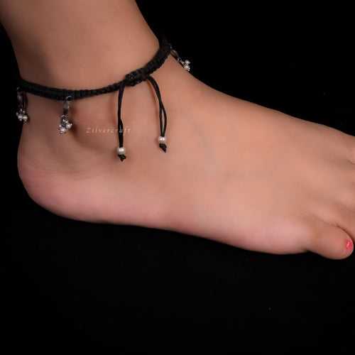 Heart Nazarbattu Anklet (Single)