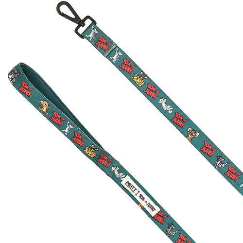 Tom and Jerry X Mutt of Course Happy Green Leash