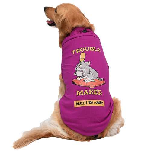 Tom and Jerry X Mutt of Course Trouble Maker T-Shirt For Dogs and Cats