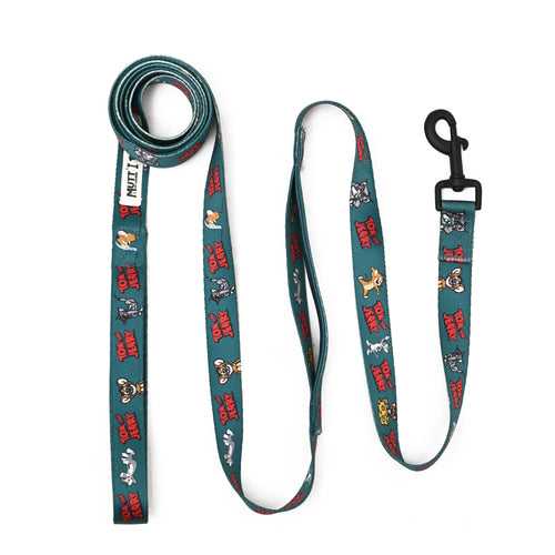 Tom and Jerry X Mutt of Course Happy Green -  8 ft. Long Picnic Leash