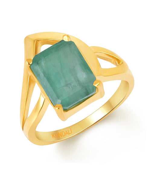 Inara Emerald (Panna) gold ring