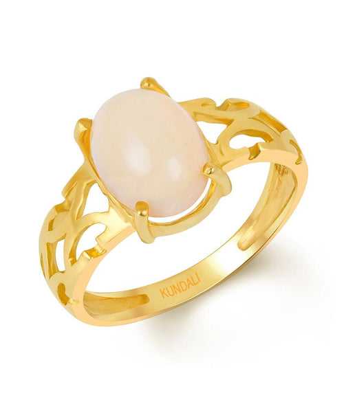 Harmony Opal gold ring