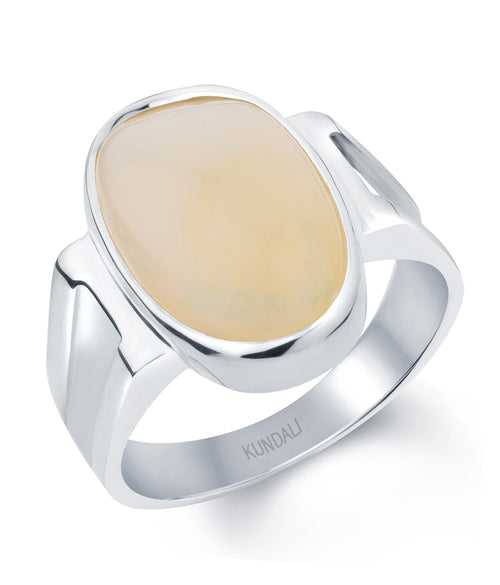 Roman Opal silver ring